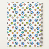 Football coloré Ajouter Votre Nom Buts (Dos)