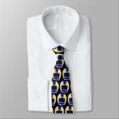 Football Cravate Navy et Jaune par SRF (Attaché)