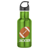 Football Custom Kinder Waterfles (Voorkant)