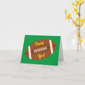 Football dank u kaart (Gele Bloem)