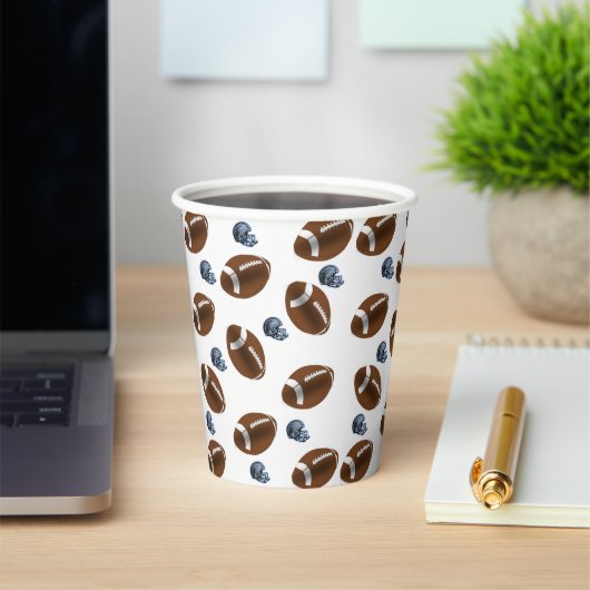 Football des sports en gobelet en papier (Insitu)