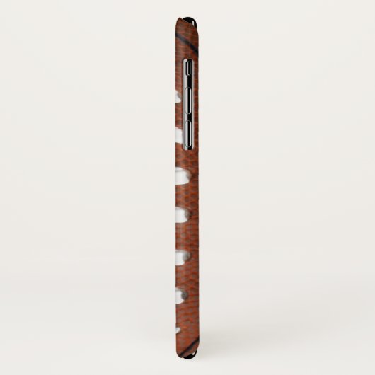 Football Design iPhone X Coque (Dos/Gauche)