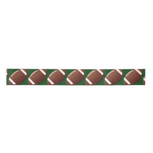 Football Design Ribbon Lint (Voorkant)
