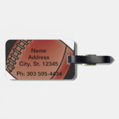 Football | DIY-tekst Bagagelabel (Achterkant horizontaal)