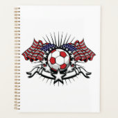 Football drapeau américain patriotique (Devant)