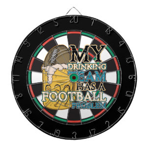 Football Drink Team Dartbord