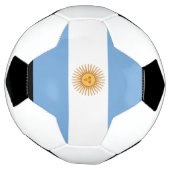 Football du drapeau argentin (Tourné)
