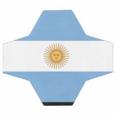 Football du drapeau argentin (Plat)