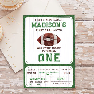 Football eerste jaar na eerste geboorte kaart