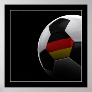Football en Allemagne - POSTER