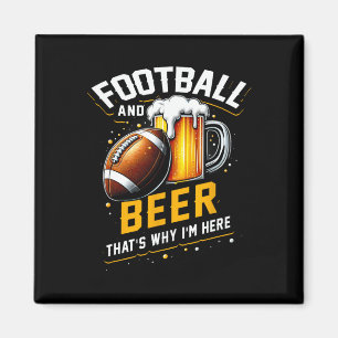 Football en bier, daarom ben ik hier te voet magneet