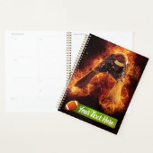 Football en feu (Devant avec enveloppe)