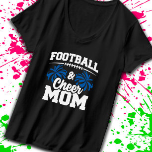 Football en kronkel mam - High School Sports T-shirt