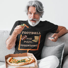 Football en Pizza T-shirt