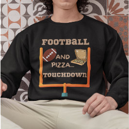 Football en Pizza Trui
