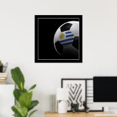 Football en Uruguay - POSTER (Bureau à domicile)