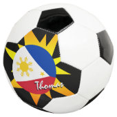 Football et drapeau philippin / BANG (3/4)