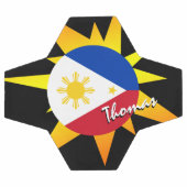 Football et drapeau philippin / BANG (Plat)