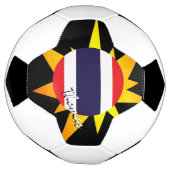 Football et drapeau thaïlandais / BANG (Tourné)