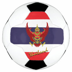 Football et drapeau thaïlandais / Sport