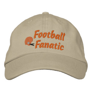 Football fanatisch geborduurd Pet
