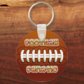 FOOTBALL FANATISCH SLEUTELHANGER (Voorkant)