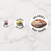 Football Fever Confetti Baby shower Sprinkle (Voorkanten)
