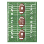 Football Field et Balls Design Nappe (Devant)