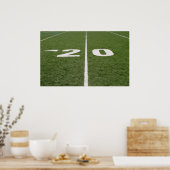 Football Field Twenty Canvas Poster (Keuken)