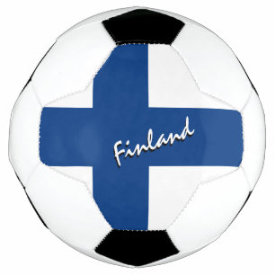 Football finlandais & Drapeau finlandais / Sports