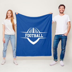 Football Fleece Blanket Deken