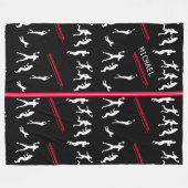 Football Fleece Deken (Voorkant (Horizontaal))