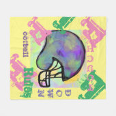 FOOTBALL FLEECE DEKEN (Voorkant (Horizontaal))