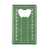 Football Fles Open Kredietkaart Flessenopener (Achterkant)