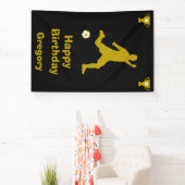 Football Football Anniversaire bannière (Insitu)