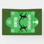 Football Football Anniversaire bannière (Horizontal)