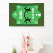 Football Football Anniversaire bannière (Insitu)