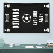 Football Football Anniversaire bannière (Salon professionnel)