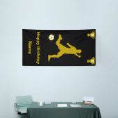 Football Football Anniversaire bannière (Salon professionnel)