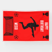 Football Football Anniversaire bannière (Horizontal)