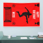 Football Football Anniversaire bannière (Salon professionnel)