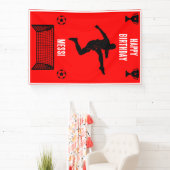 Football Football Anniversaire bannière (Insitu)