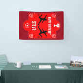 Football Football Anniversaire bannière (Salon professionnel)