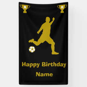 Football Football Anniversaire bannière