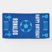 Football Football Anniversaire bannière (Horizontal)