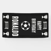 Football Football Anniversaire bannière (Horizontal)