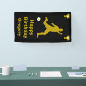 Football Football Anniversaire bannière (Salon professionnel)