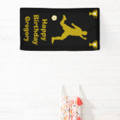 Football Football Anniversaire bannière (Insitu)