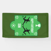 Football Football Anniversaire bannière (Horizontal)