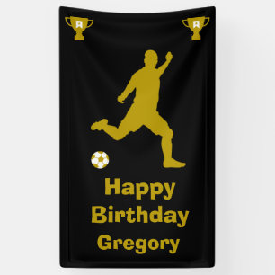 Football Football Anniversaire bannière